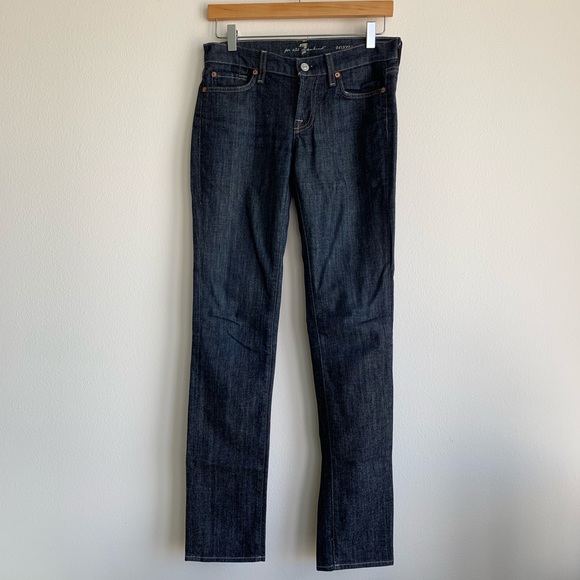 7 For All Mankind Straight Leg Jeans - Picture 3 of 5
